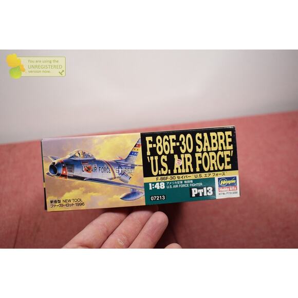 Hasegawa F-86F-30 Sabre U.S. Air Force Model 1/48 (Package Wear) - Picture 11 of 13